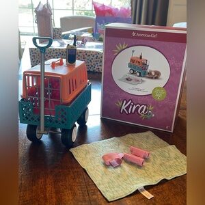 RETIRED American Girl Set
Kira's wildlife rescue set 
Girl of the year 2021